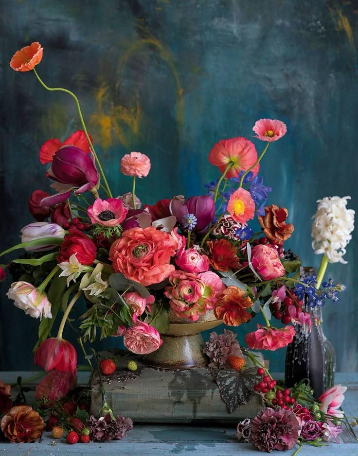 Whispering Meadows: Serene Floral Array